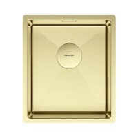Мойка нерж. сталь NEXT 38 UNI, PM213844-LG, светлое золото, 380х440мм, Paulmark 1,2мм