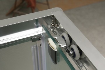 Душевой уголок BelBagno UNIQUE-AH-1-120/135-100-C-Cr