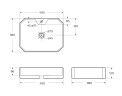 Накладная раковина BelBagno BB1387