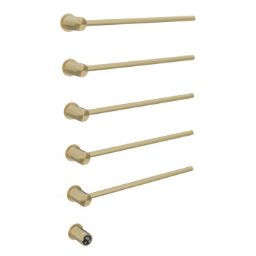 Полотенцесушитель электрический ABBER Charme AH4005G золото матовое