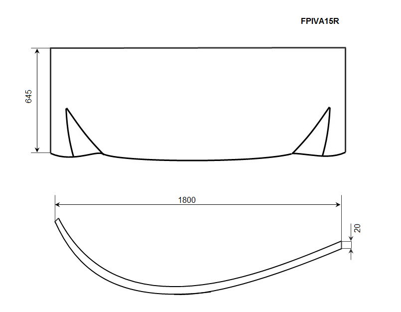 TIMO фронтальная панель IVA15R, шт