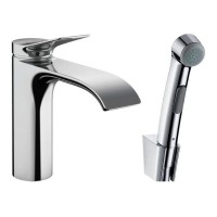 Смеситель для раковины Hansgrohe Vivenis, с гигиеническим душем 75210000 хром