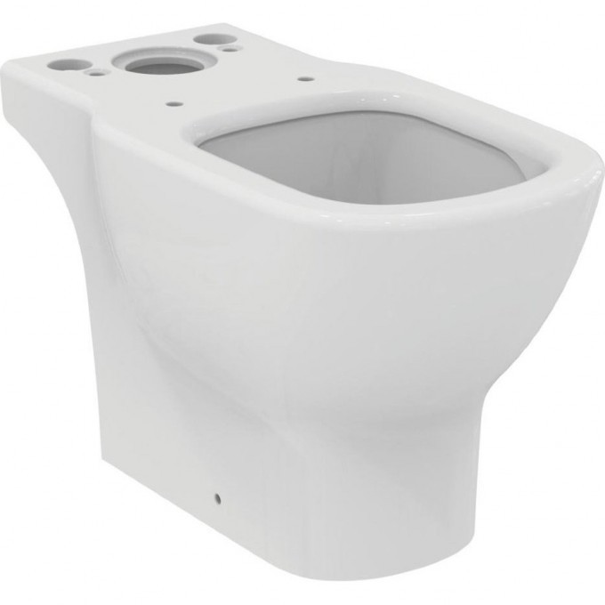 Ideal Standard T008701 Tesi Унитаз напольный унитаз, гор. выпуск, глубокий смыв, с крепежом