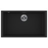 Мойка GRATO 76, ULTRAGRANIT, PM867644-BLM, BLACK, 760х435 мм, Paulmark