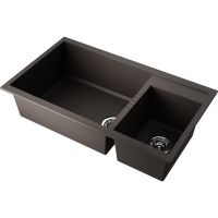 Кухонная мойка Omoikiri Tedori 86-2-LB-ES Tetogranit/espresso