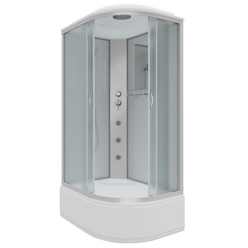 Душевая кабина Niagara Classic NG-2310-14LG (120х80х215) высокий поддон(40см),стекло матовое,4 места