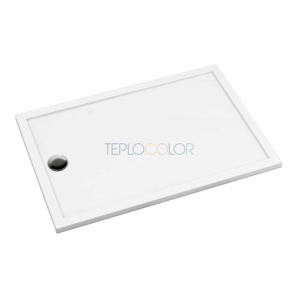 Акриловый душевой поддон, прямоугольный, 100x80 см