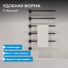 Полотенцесушитель электрический ABBER Charme AH4005MB черный матовый