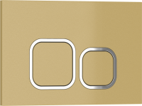 Кнопка смыва IBERICA BLANCA ESTI-Q ABS-пластик, золото глянцевое (IB.B083.006.001)