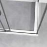Душевой уголок Slim-N VSS-4SN900CLGM, 900*900, вороненая сталь, стекло прозрачное