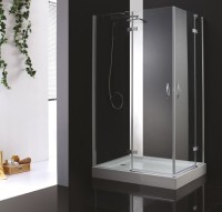 Душевой уголок CEZARES BERGAMO-W-AH-2-100/90-C-Cr-R
