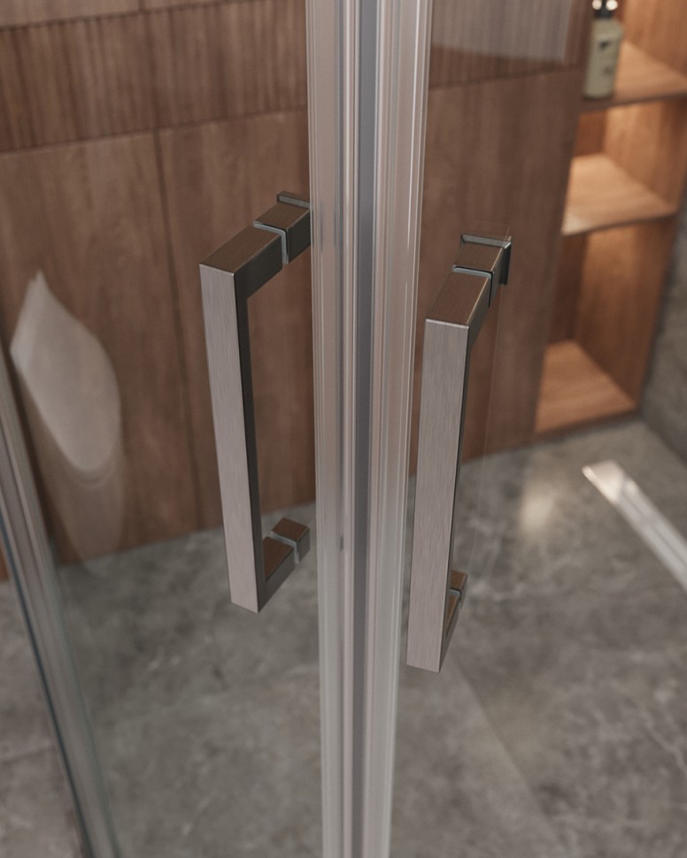 Душевой уголок CEZARES MOLVENO-R-22-100+20-C-GM-IV