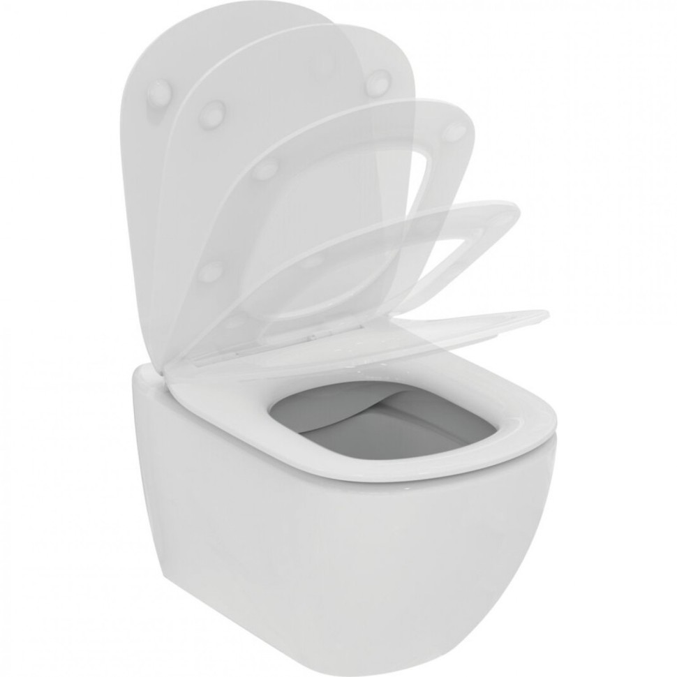 Ideal Standard T536001 Tesi Унитаз подвесной RimLS + сиденье SoftClose