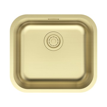Мойка VELLO 48 UNI, нерж. сталь, VE48-LG, светлое золото, 480х440мм, Paulmark