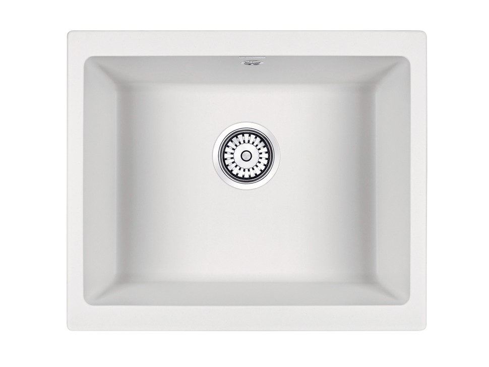 Мойка GERA 60, IT-GRANIT, PM205546-WH, белый, 555х460, подст. мон. Paulmark