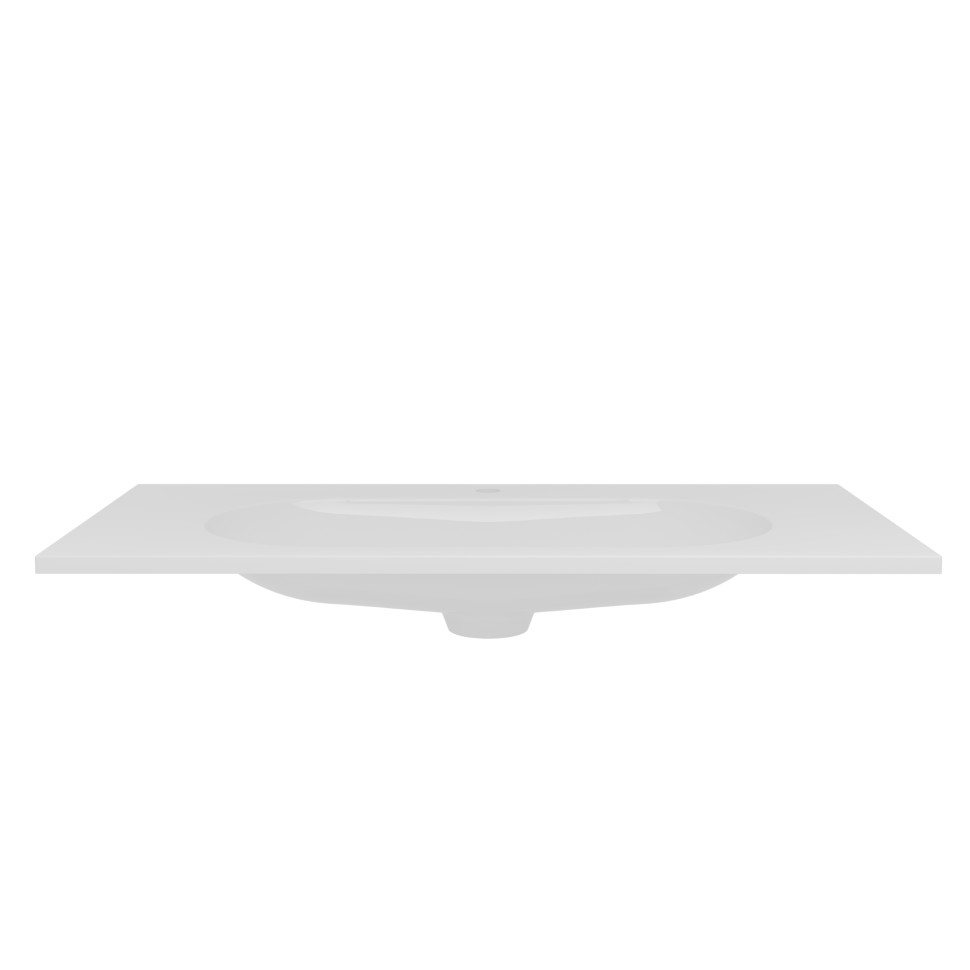 Раковина VCB-4H100W, гелькоут, цвет белый