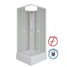 Душевая кабина Niagara Promo P100/26Q/MT/BK (100х100х200) 4 места