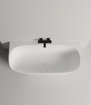 Ванна пристенная SOFIA WALL 170x80 покраска по RAL полностью S-Sense Глянцевое