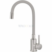 Смеситель для кухни, с гибким изливом