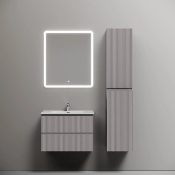 Тумба подвесная SANCOS Snob R 690х445х500, c двумя ящиками оснащенными доводчиками, Doha Soft, арт.SNR70SM