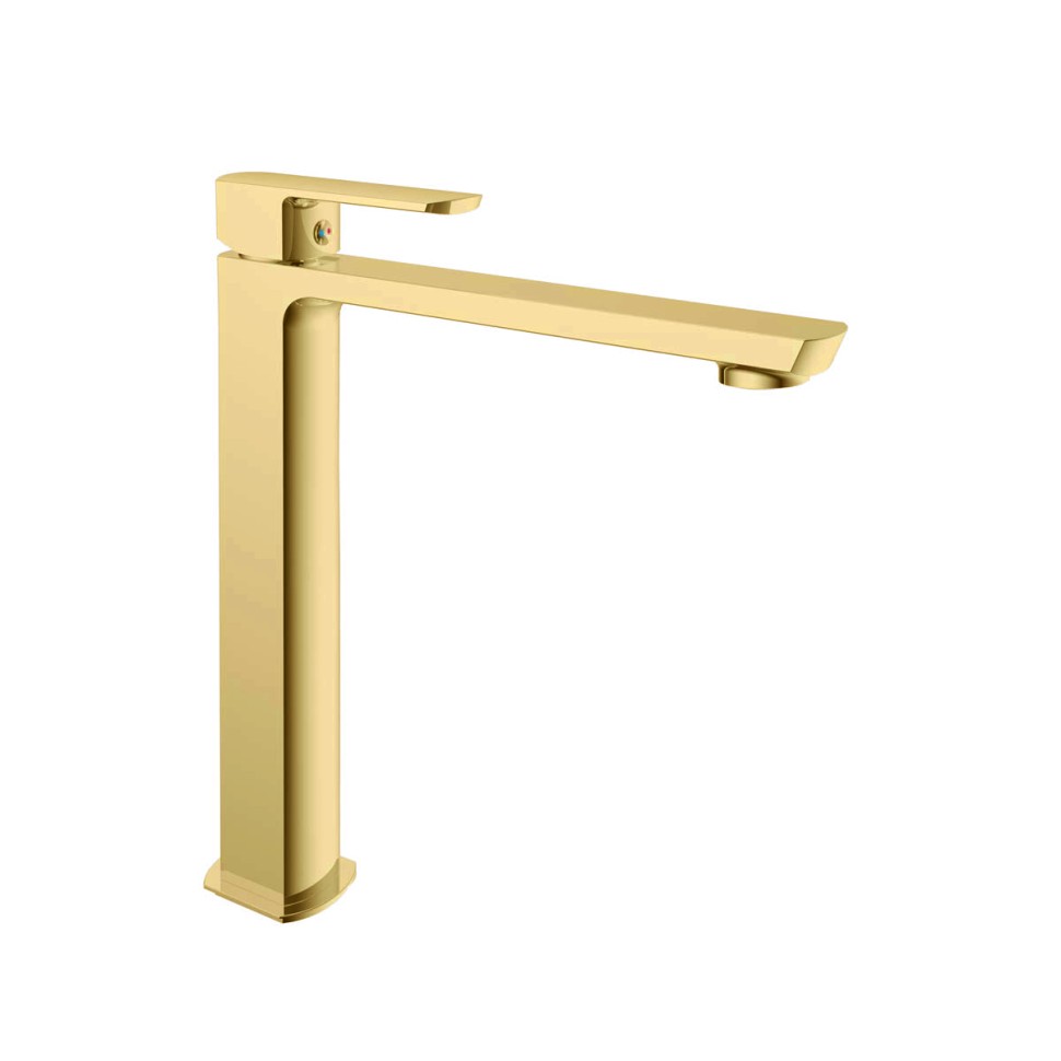 Смеситель для раковины Next VBF-1N2BG однорычажный, брашированное золото