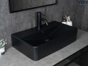 Раковина Gid Bm1344 53361 накладная черная матовая 61x35.5x14