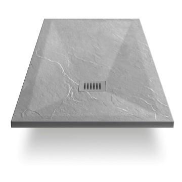 Поддон для душа из искусственного камня VST-4SR8012G, 1200*800*25, серый
