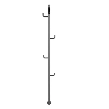 AQM3150GM Полотенцесушитель электрический c поворотными крючками 178*1661, цвет: металл.