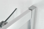 Душевой уголок Alpha VSQ-3AL800CL, 800*800, хром, стекло прозрачное