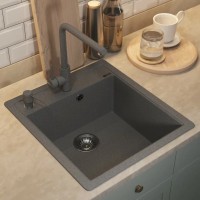 Дозатор для моющих средств Uperwood Quartz UPD-01-03-D, серый