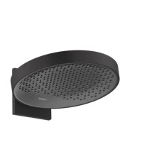 Верхний душ Hansgrohe Rainfinity d=36 см., настенный, цвет: черный матовый 26230670