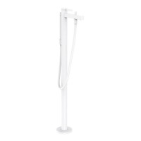 Смеситель для ванны Hansgrohe Finoris, напольный 76445700, белый матовый