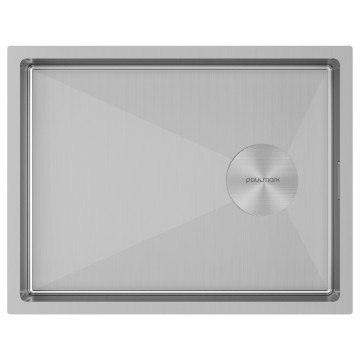 Мойка нерж. сталь NEXT-SLIM 54 UNI, PM215442-BS, брашированная нерж.сталь, 540х420мм, Paulmark