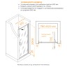 Душевая дверь RGW SV-05-2Gb 800 (703205208-16)