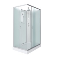Душевая кабина Niagara Classic NG-43975-14QBKT (90х70х210) низкий поддон(13см),стекло матовое,3 места