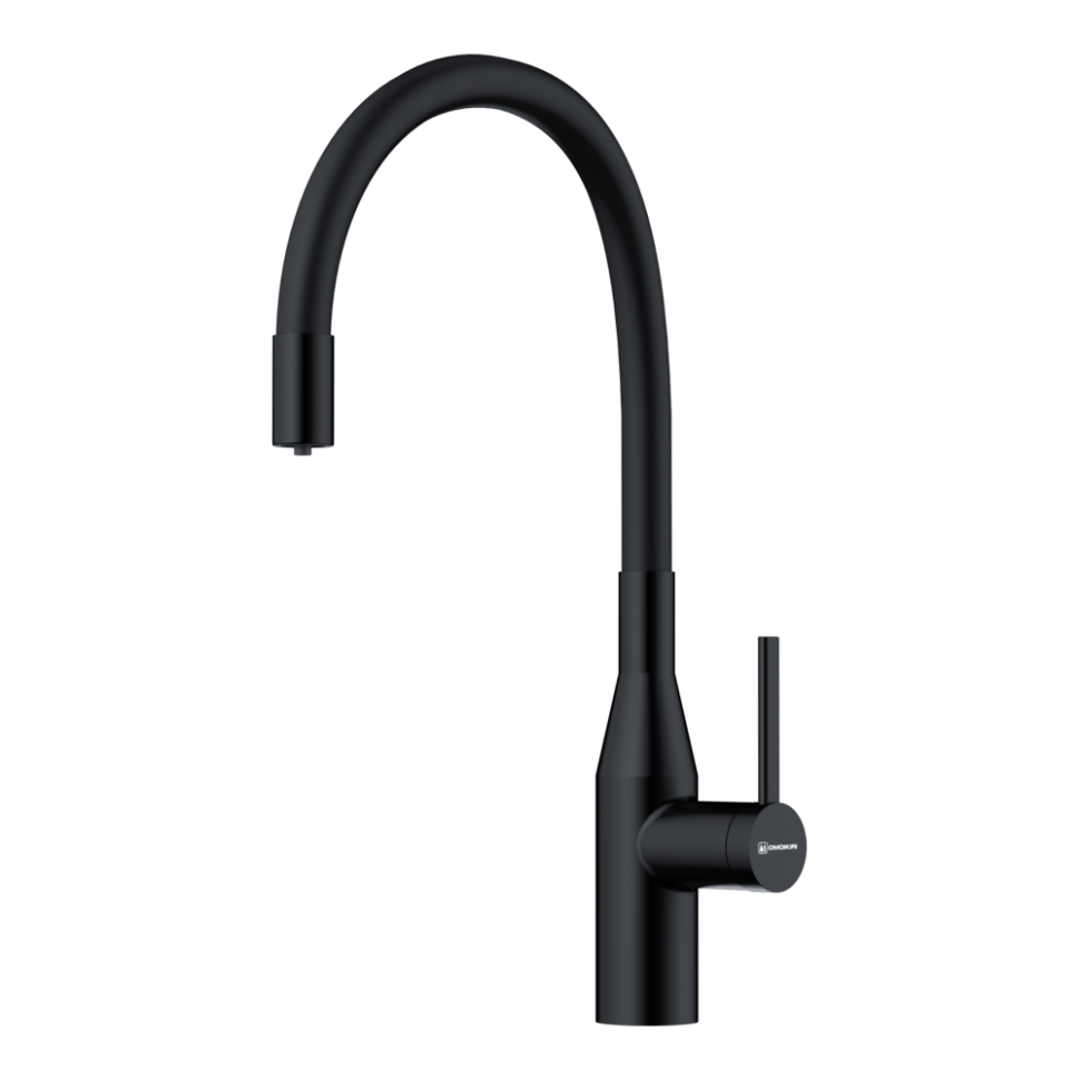 Смеситель для кухни Omoikiri Yatomi 2 Plus GB-BL латунь/графит/черный