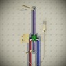 Душевая система встроенная Timo Selene SX-3069/17SM золото матовое