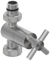 Вентиль прямой крест (G 1/2&quot; НР х G 3/4&quot; НГ)