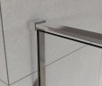 Душевой уголок Arno VSR-1A8012CL, 1200*800, хром, стекло прозрачное
