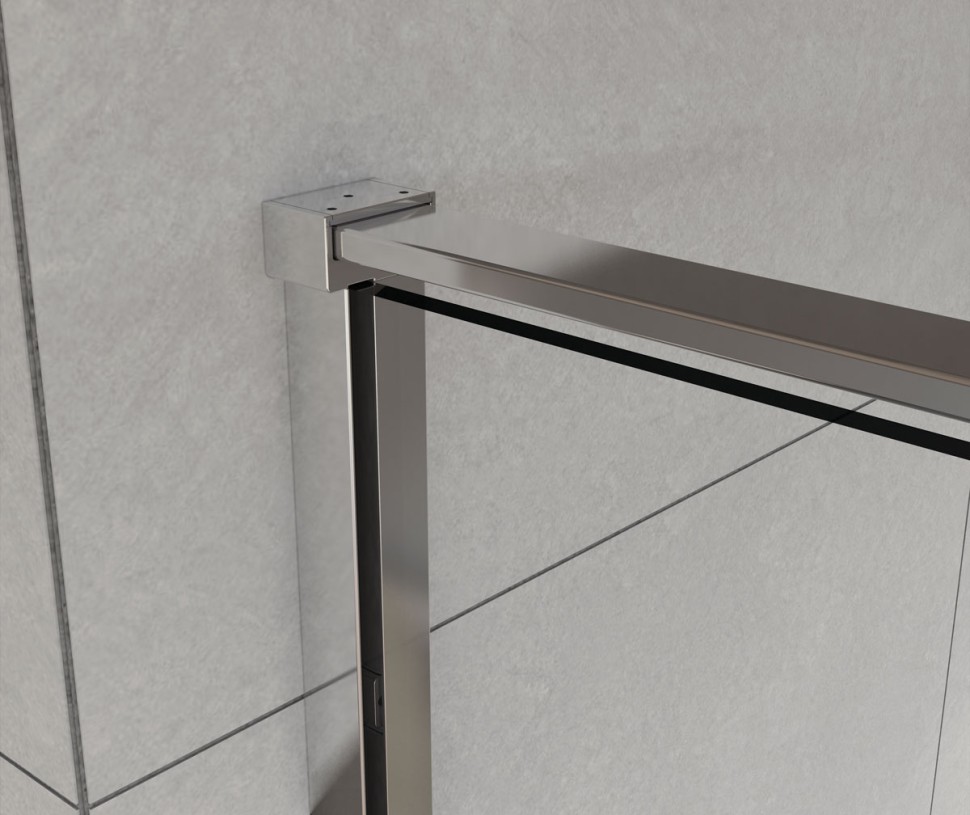 Душевой уголок Arno VSR-1A8012CL, 1200*800, хром, стекло прозрачное