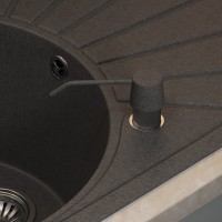 Дозатор для моющих средств Uperwood Quartz UPD-01-04-D, черный