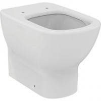 Ideal Standard T007701 Tesi Aquablade Унитаз соло, напольный, пристенный, глубокий смыв