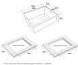Мойка нерж. сталь NEXT-SLIM 54 UNI, PM215442-GM, вороненая сталь,540х420мм, Paulmark