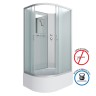 Душевая кабина Niagara Classic NG-2310-14RBK (120х80х200) высокий поддон(40см),стекло матовое,4 места