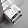 Тумба подвесная SANCOS Snob R 690х445х500, c двумя ящиками оснащенными доводчиками, Bianco, арт.SNR70W