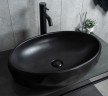 Раковина Gid Bm9030wx 53385 накладная черная матовая 60x40x15