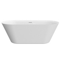 Ванна AQUAme акриловая отдельностоящая AQM3501GW