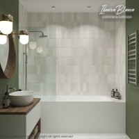 Шторка для ванны IBERICA BLANCA Mod.405 неподвижная прозрачное стекло/черный 70х140см (IB405.SB.140.70)