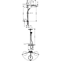 Душевая система Hansgrohe Raindance S хром (27114000)
