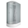Душевая кабина Niagara Eco E120/80/26R/MT (120х80х215) средний поддон(26см),стекло матовое,4 места